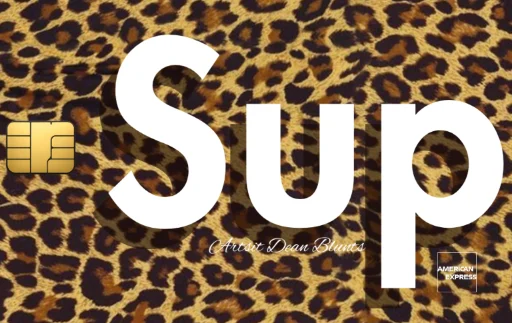 Supreme Cheetah Print Amex