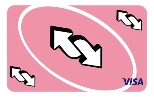 reverse card pink uno