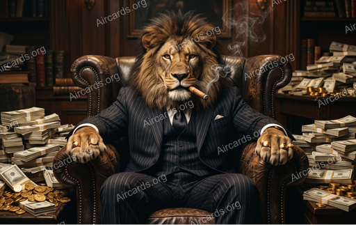 Wall_Street_Lion_Cigar_Boss — Ansary · Kartenbild