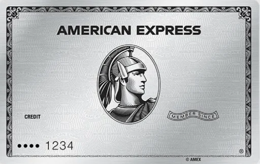 Amex Plat — Josh Griffin · Diseño de tarjeta