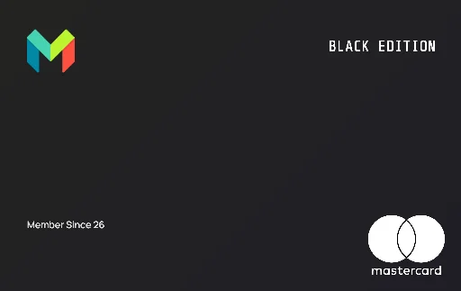 MONZO Black Edition — Morgan Moon · Kartenbild