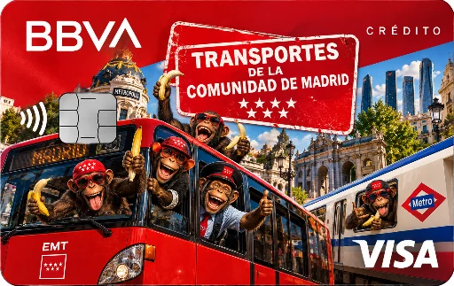 Tarjeta Transportes BBVA