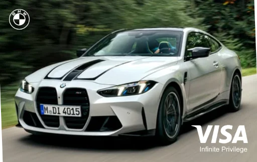 BMW CARD VISA INFINTE PRIVILEGE — Creator · Card artwork