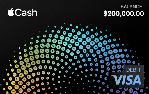 Apple Cash $200,000 Card