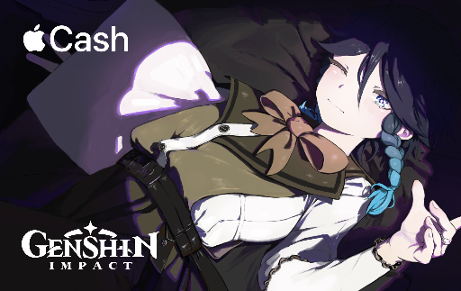 Cash × Genshin Venti — in4piration · Diseño de tarjeta