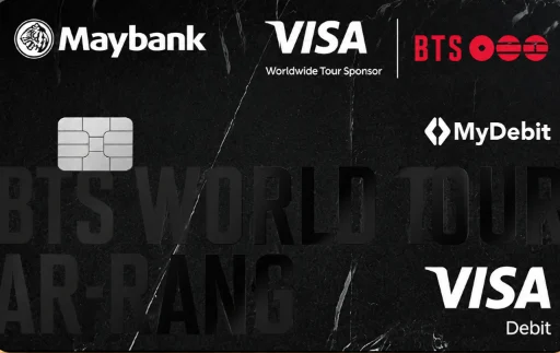 BTS Arirang Maybank card
