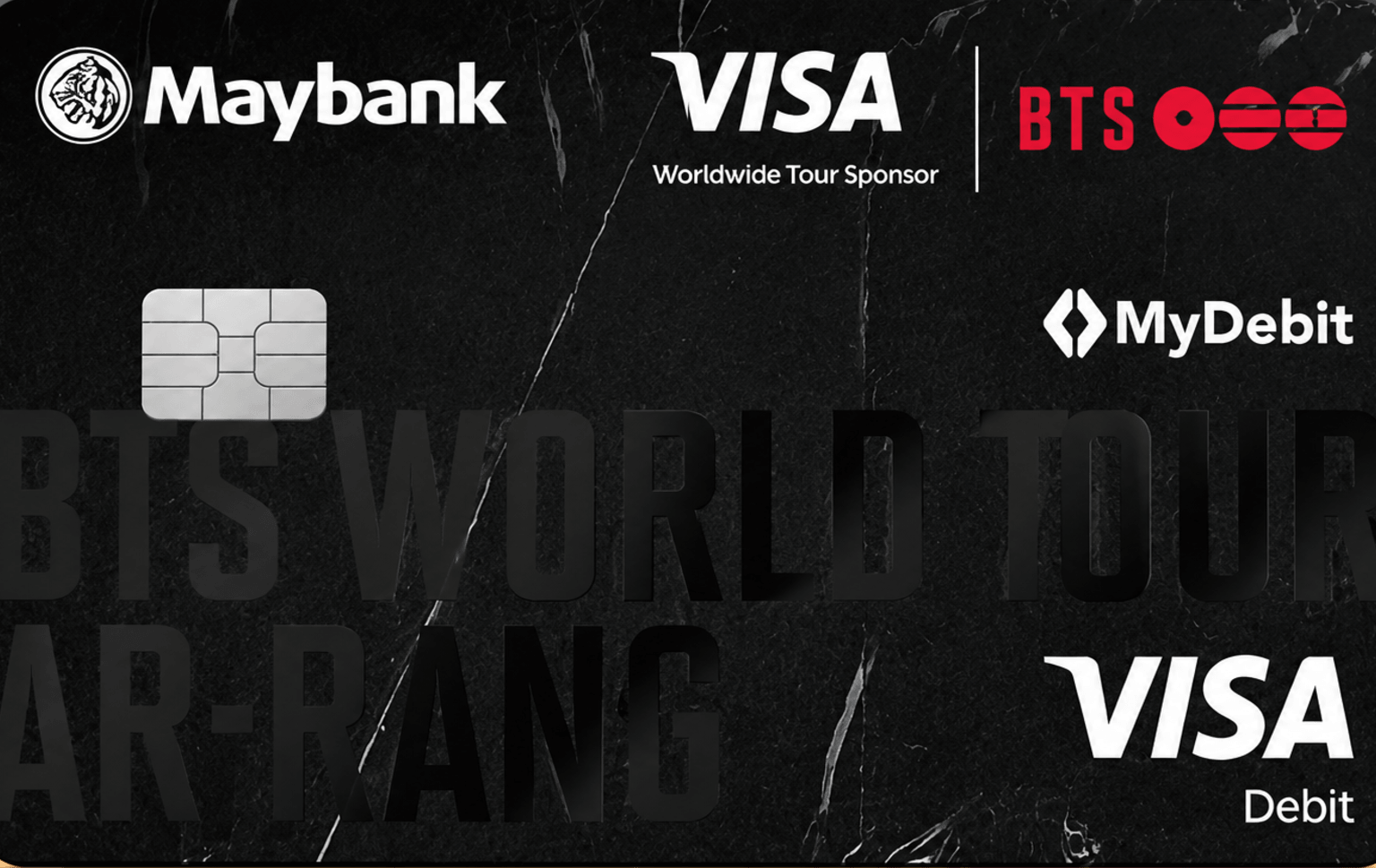 BTS Arirang Maybank card