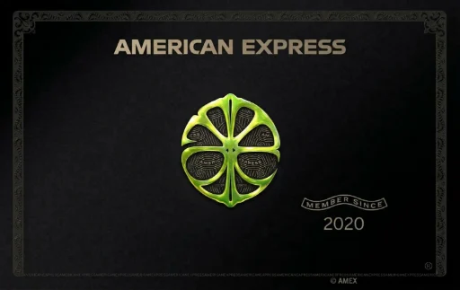 AESPA LEMONADE AMERICAN EXPRESS