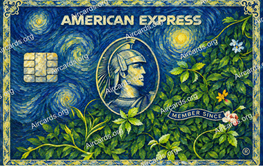 American Express Botanical Van Gogh — Chris 分享的卡面