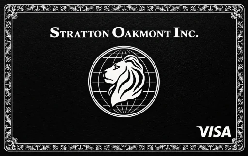 Stratton Oakmont Lion Emblem Plaque VISA
