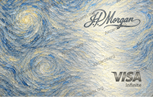 JP Morgan Reserve Card Van-Gogh — Chris 分享的卡面