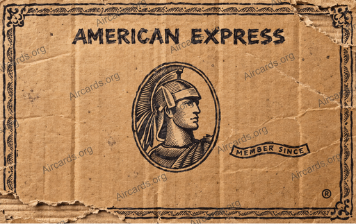 American Express Cardboard — Chris 分享的卡面