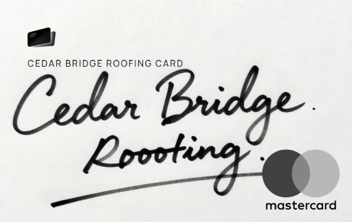 Cedar bridge roofing card — Guy Turgeon · 카드 이미지