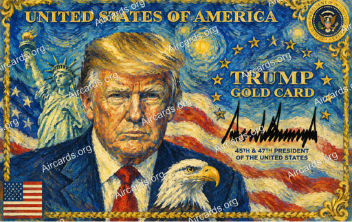 Trump Van Goph Card — Chris 分享的卡面