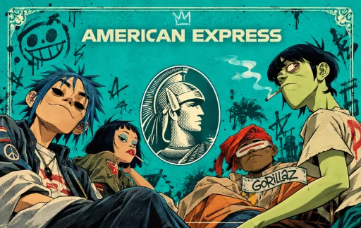AMEX X GORILLAZ