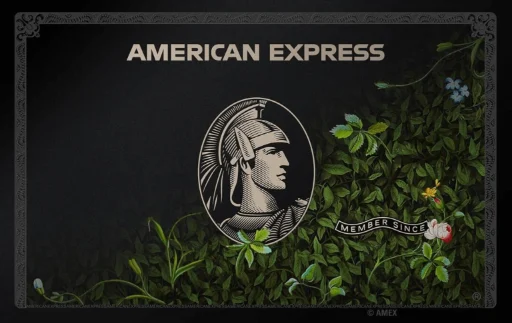 AMEX Black Floral