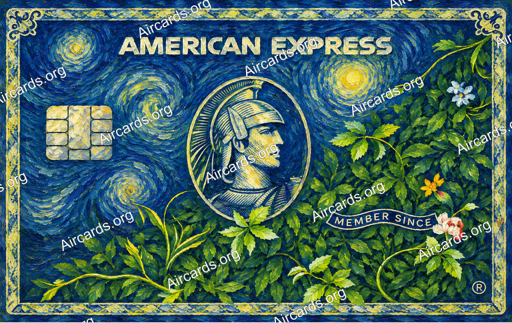 AMEX Garden Van Gogh — Chris · Design de cartão