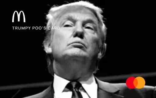 Trumpy poo's card