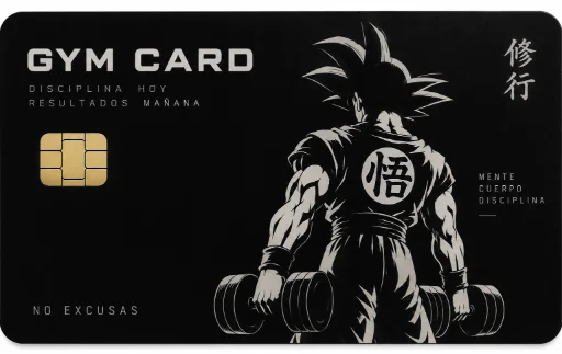 Tarjeta GYM Diseño