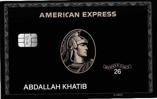 amex — Mohamed Khateeb · Kartenbild