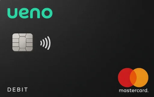 Sleek Matte Black Ueno Card