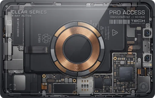 Apple transparent hardware