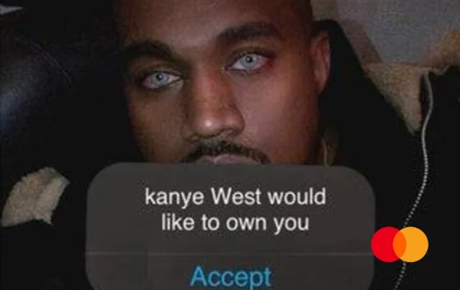 Kanye West — Eymen Muslular · Diseño de tarjeta