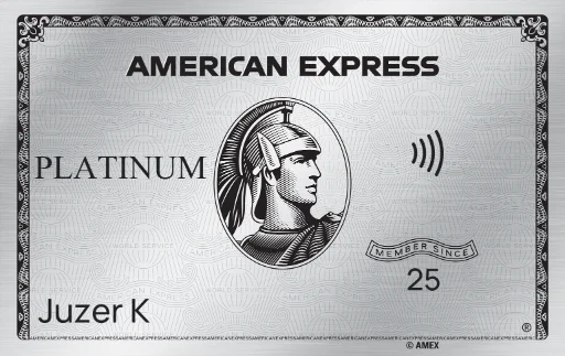 AMERICAN EXPRESS — Juzer Karimjee · カード画像