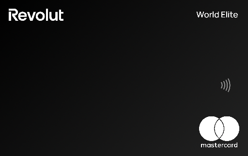 world elite revolut Mastercard in black — power bank industries · Kartenbild