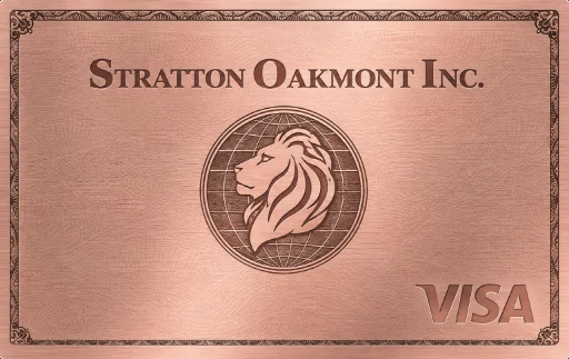 Engraved Stratton Oakmont Rose-Gold Card