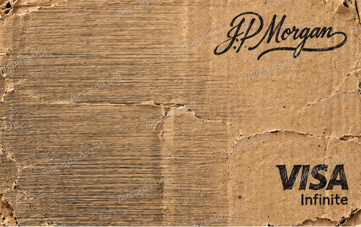JP Morgan Reserve Card Cardboard — Chris 分享的卡面
