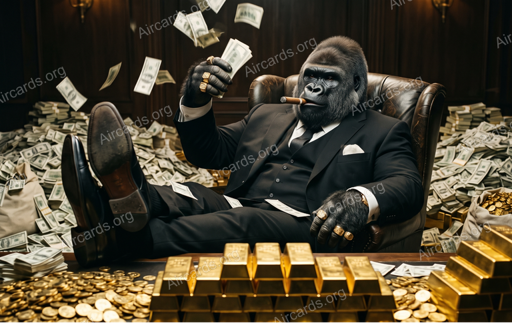 Boss_Move_Gorilla_Making_It_Rain — Ansary · Kartenbild