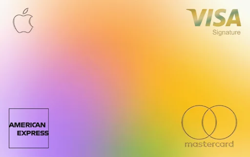 Apple Visa Amex Mastercard — zimmer · Kartenbild