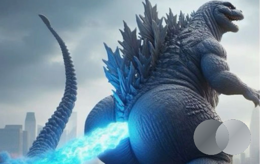 Godzilla fart — Fridolin Cock · Kartenbild