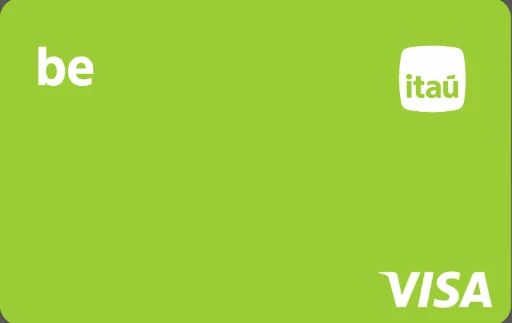 Visa Prepaid BE Itaú — Leandro Figueredo · Kartenbild