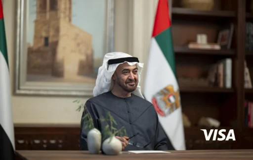 محمد بن زايد — Hmoud Aldhaheri · Diseño de tarjeta