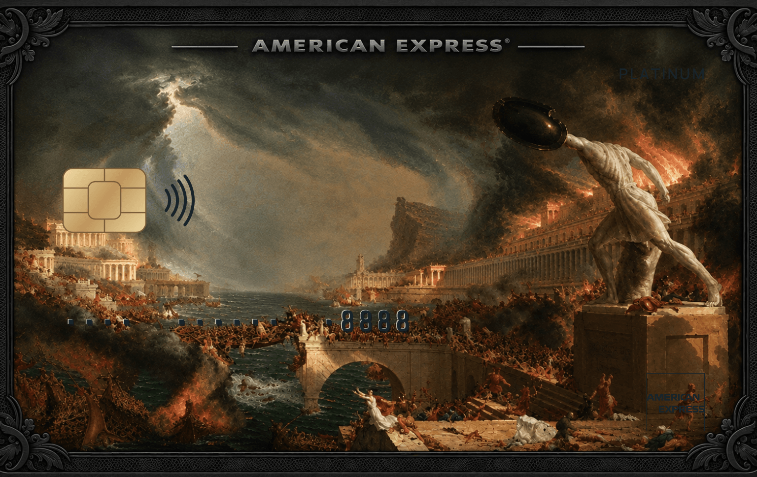 Apocalyptic Amex Card